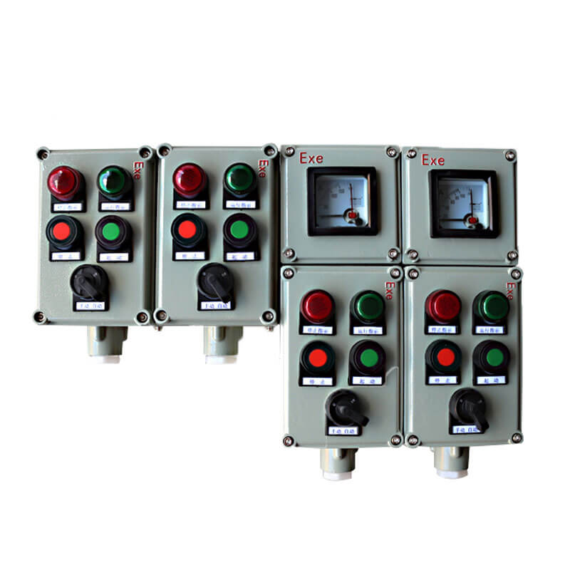 湖南防爆操作柱(帶儀表)